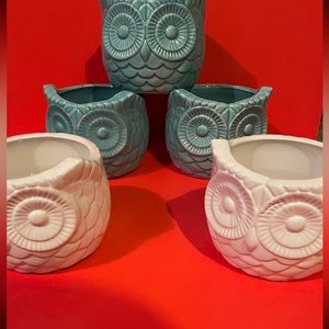 Ceramic owls
